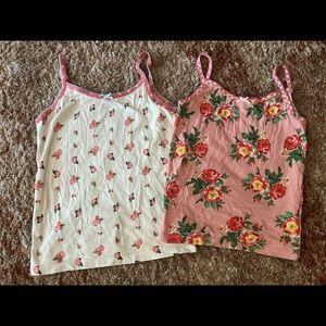 2 Girls Matilda Jane Size 10 Tank Tops